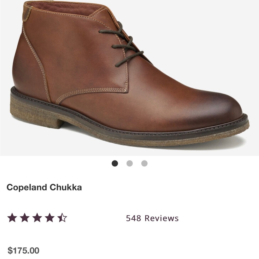 Johnston & Murphy - Copeland Chukka - Size 12